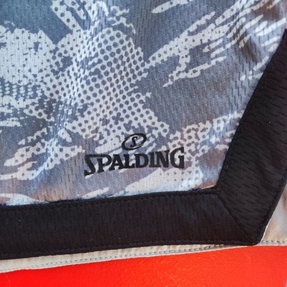 Spalding athletic short grey men's size L - Picture 4 of 5